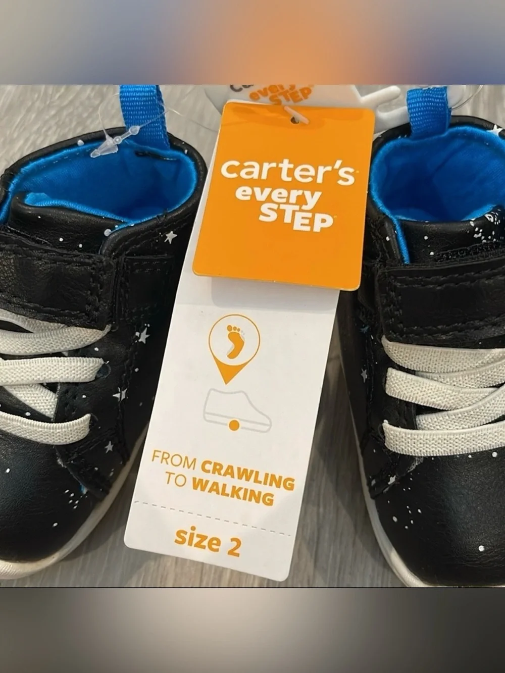 NWT Carter's Toddler Rocketship Boots Size 2